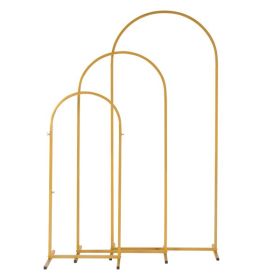 Top Door Frame, Gold Three Piece Set, Iron Arch, Wedding Celebration
