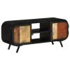 TV Stand 43.3"x11.8"x17.7" Solid Wood Reclaimed