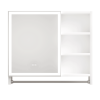 Modern 32x28inches bathroom cabinets, medicine cabinets with mirrors and LED lights