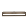 Floating Tv Stand Moore, Living Room, White Oak