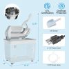 300W Commercial Ice Crusher with Dual Blades and Safety Switch