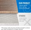 ScratchMe Cat Scratcher Post & Board, Cat Scratching Pad, Durable Scratcher Prevents Furniture Damage, black marble
