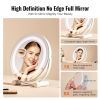 VEVOR 12' Vanity Mirror With Lights LED Makeup Round w/ Smart Touch for Bedroom