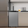 3.4 Cu.Ft Beer Kegerator Beverage Refrigerator with Casters Single Tap Direct Draw Beer Dispenser