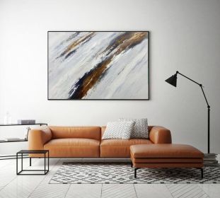 Living Room Home Decor Oli Paintings abstractionism art Large wall art abstract painting Canvas wall art Abstract Abstract wall Painting (Style: 01, size: 90x130cm)