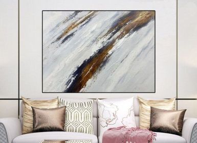 Living Room Home Decor Oli Paintings abstractionism art Large wall art abstract painting Canvas wall art Abstract Abstract wall Painting (Style: 01, size: 80x120cm)