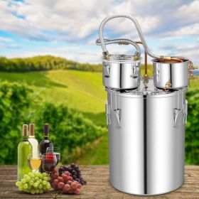 5/10 Gal 22/38 L Water Distiller for DIY Whisky (size: 10 gallon)
