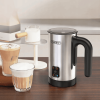300W Multifunctional cold / hot milk foam 300ml Fully Automatic Milk Heater 360° rotating base SUS304 without BPA adjustable temperature and thickness