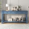 Console Table 63" Long Console Table with Drawers and Shelf for Entryway,Hallway,Living Room