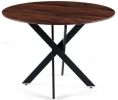 42.1" Table Mid-century Dining Table for 4-6 people With Round Mdf Table Top, Pedestal Dining Table, End Table Leisure Coffee Table,cross leg