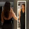 3 Color Lighting Mirror with LED Lights, 60"x16" Lighted Floor Standing Mirror with Stand